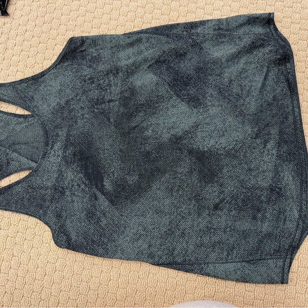 lululemon athletica Dark Green Tank Top